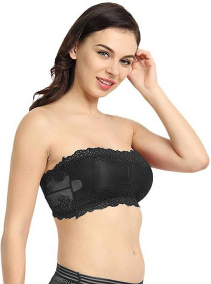 BRATON  Women Bralette Lightly Padded Bra  (Black)