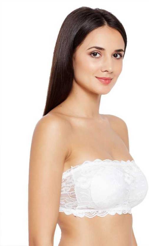 BRATON  Women Bralette Lightly Padded Bra  (White)